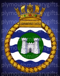 HMS Carisbrooke Castle Magnet